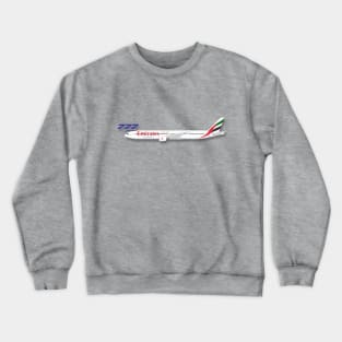 Emirates Airways Boeing 777 airliner Crewneck Sweatshirt